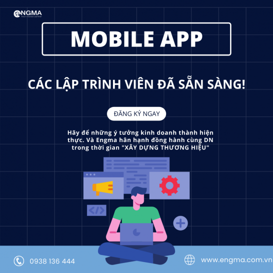 DỊCH VỤ LÀM APP THƯƠNG MẠI ĐIỆN TỬ TẠI ENGMA 