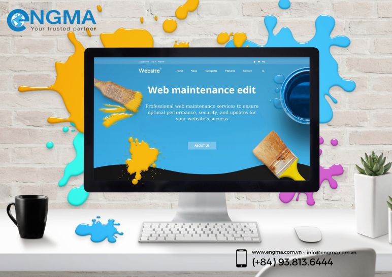 Chỉnh sửa bảo trì web – Đảm bảo hoạt động liên tục
