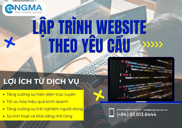 Dịch vụ lập trình website theo yêu cầu xu hướng 2025