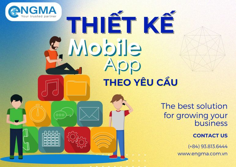 Thiết kế app mobile theo yêu cầu năm 2025 Xu hướng mới và công nghệ tiên tiến