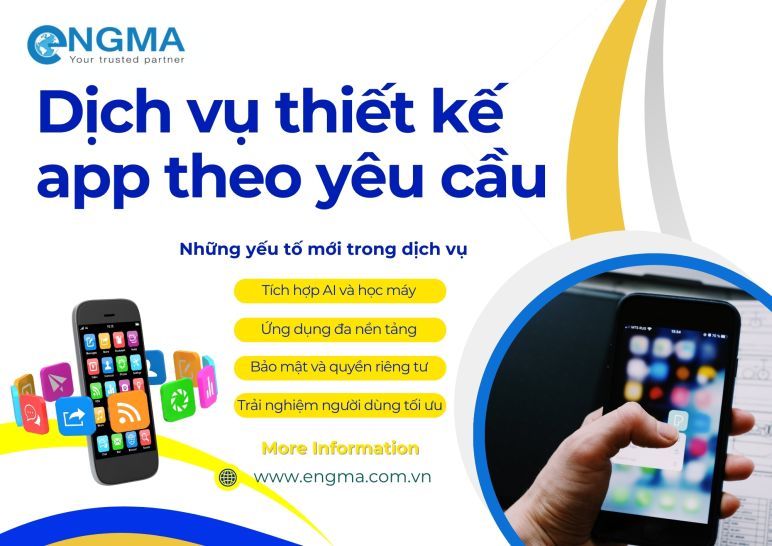 Dịch vụ thiết kế app theo yêu cầu năm 2025: Những yếu tố mới và cơ hội cho các doanh nghiệp