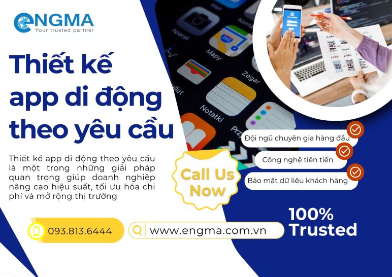 Thiết kế app di động theo yêu cầu năm 2025 Xu hướng mới và các kỹ thuật tiên tiến