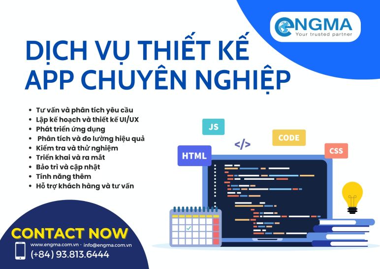 Dịch vụ thiết kế app chuyên nghiệp giúp ý tưởng thành hiện thực