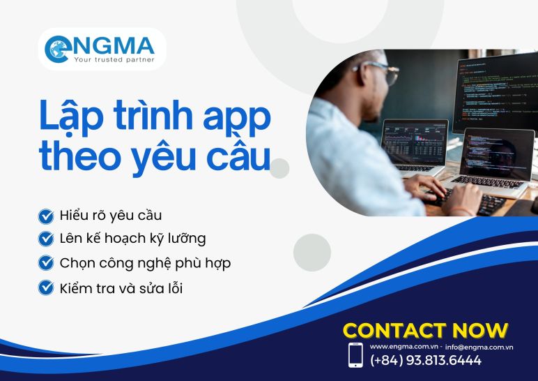 Lập trình app theo yêu cầu tạo ứng dụng độc đáo cho doanh nghiệp