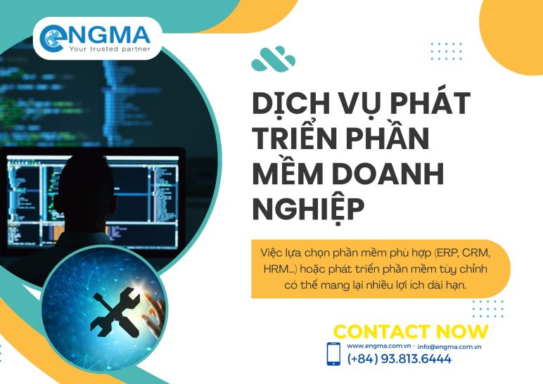 Dịch vụ phát triển phần mềm doanh nghiệp tối ưu hiệu suất kinh doanh