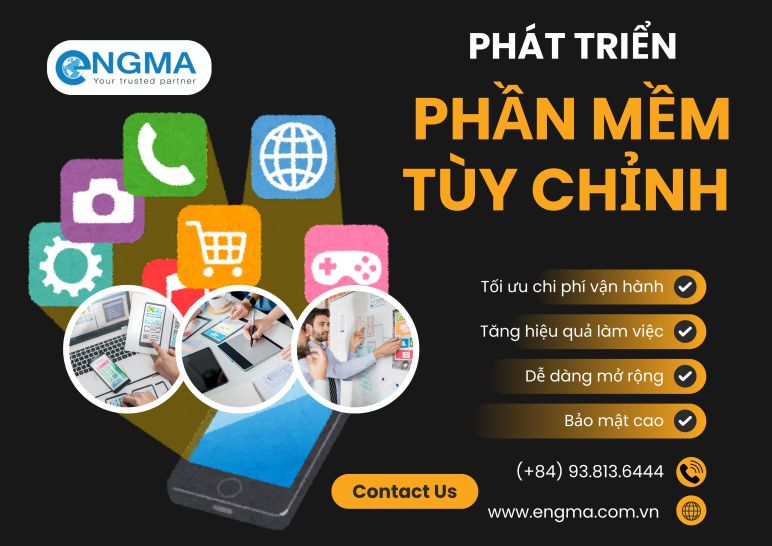 Phát triển phần mềm tùy chỉnh phù hợp với nhu cầu của từng doanh nghiệp