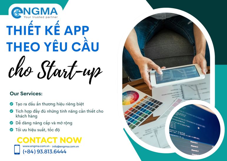 Thiết kế app theo yêu cầu dành cho startup
