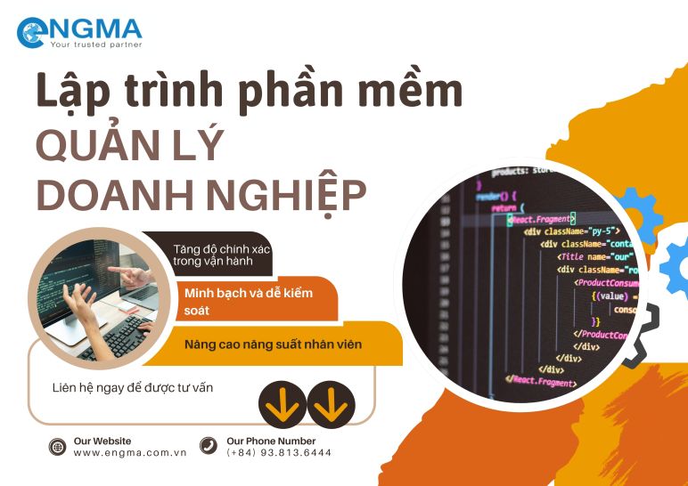 Lập trình phần mềm quản lý doanh nghiệp giúp tiết kiệm nhân lực ra sao