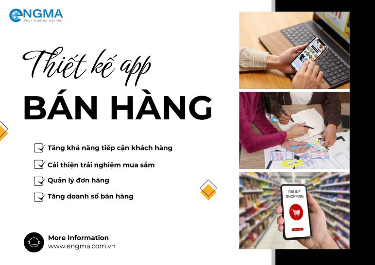 Thiết kế app bán hàng – Giải pháp tối ưu cho doanh nghiệp