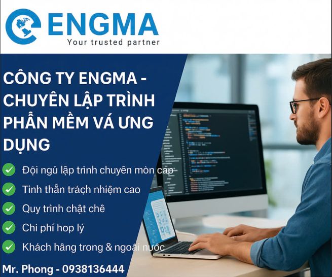 5 bước xây dựng phần mềm doanh nghiệp  hiệu quả cùng ENGMA 