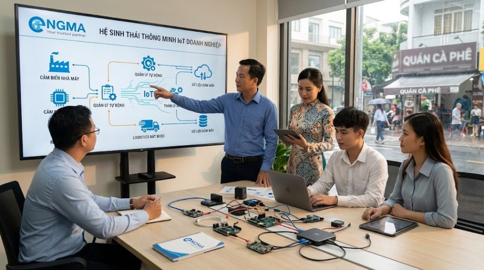 Công ty lập trình IoT: Kết nối vạn vật và kiến tạo hệ sinh thái thông minh cho doanh nghiệp