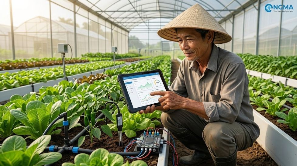 Lập trình IoT trong nông nghiệp: Bước đột phá số hóa trang trại và tối ưu sản lượng nông sản
