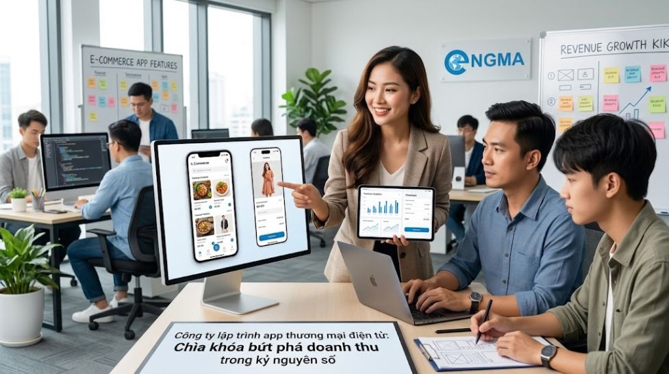 Công ty lập trình app thương mại điện tử: Chìa khóa bứt phá doanh thu trong kỷ nguyên số