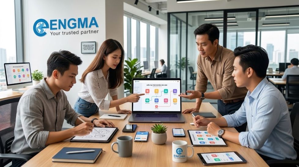 Công ty thiết kế app theo yêu cầu: Kiến tạo trải nghiệm di động độc bản và chiến lược giữ chân khách hàng thời kỳ số
