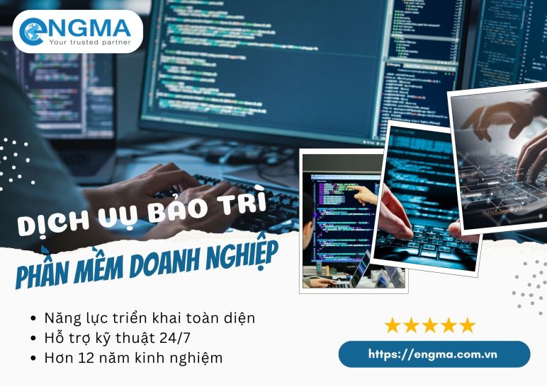 Dịch vụ bảo trì phần mềm cho doanh nghiệp đảm bảo hạ tầng số vận hành liên tục