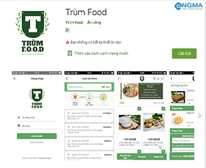 VIẾT APP BÁN HÀNG TRÙM FOOD