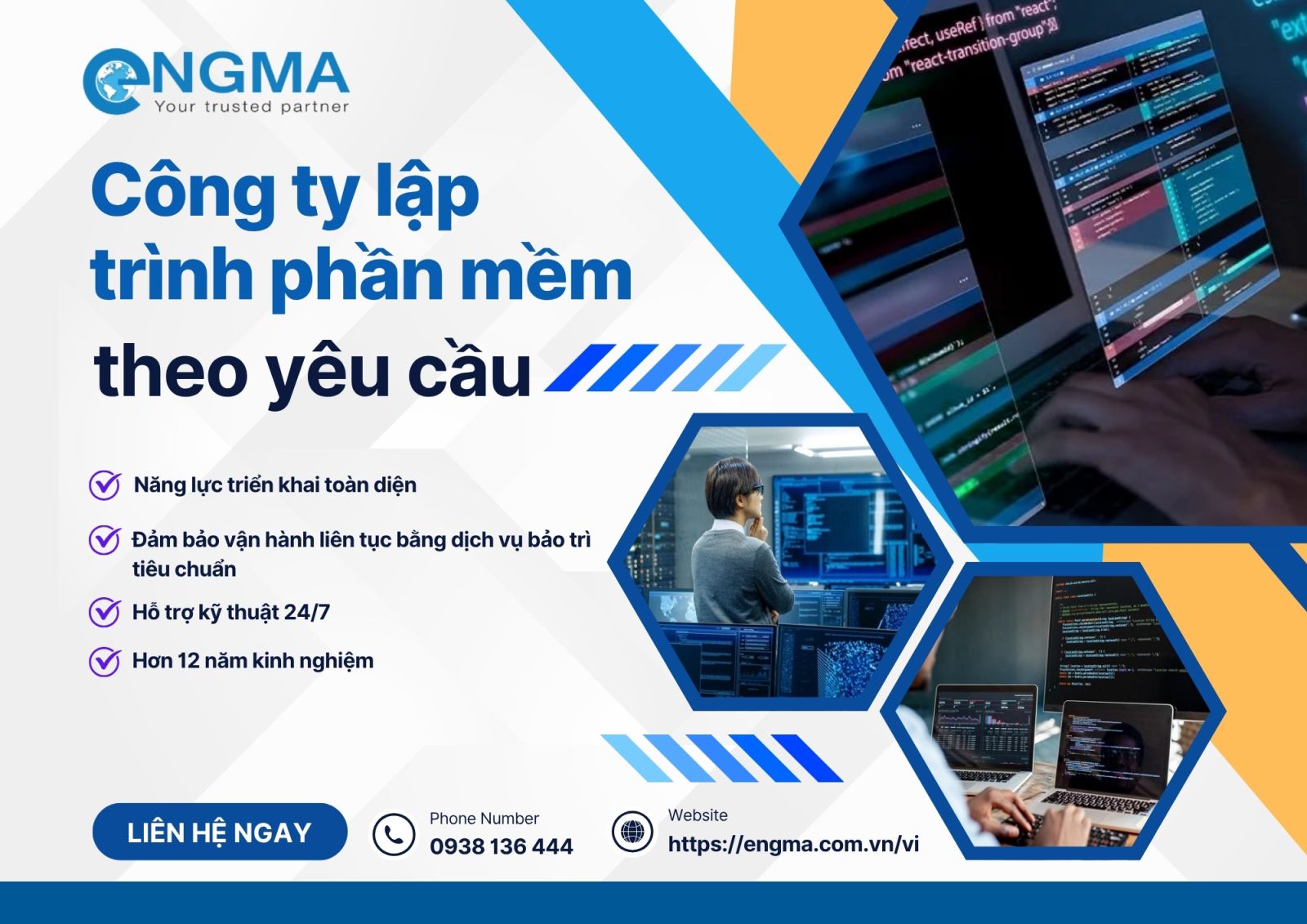 Công ty lập trình phần mềm theo yêu cầu hàng đầu cho doanh nghiệp Việt