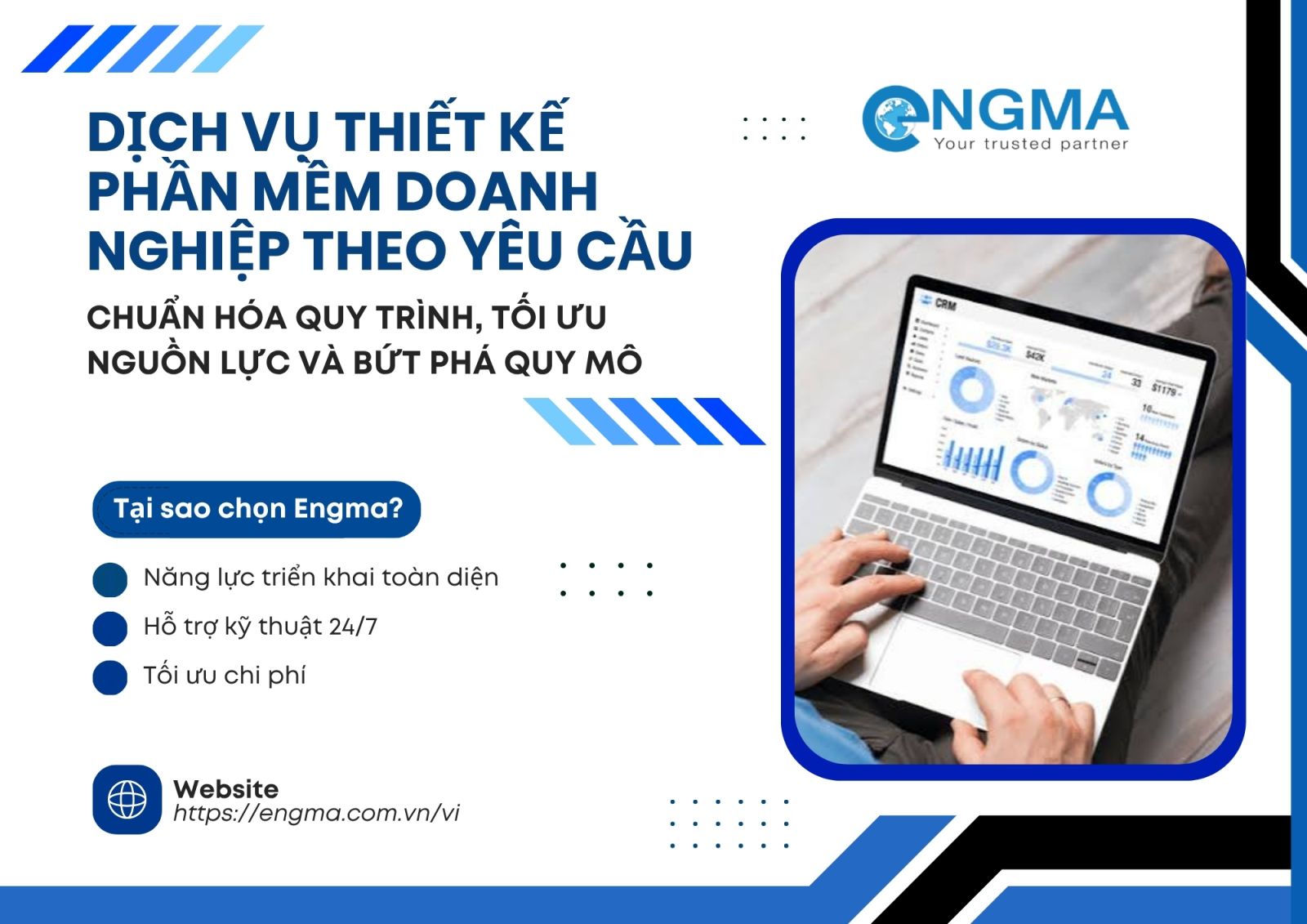 Dịch vụ thiết kế phần mềm doanh nghiệp theo yêu cầu: Chuẩn hóa quy trình, tối ưu nguồn lực và bứt phá quy mô