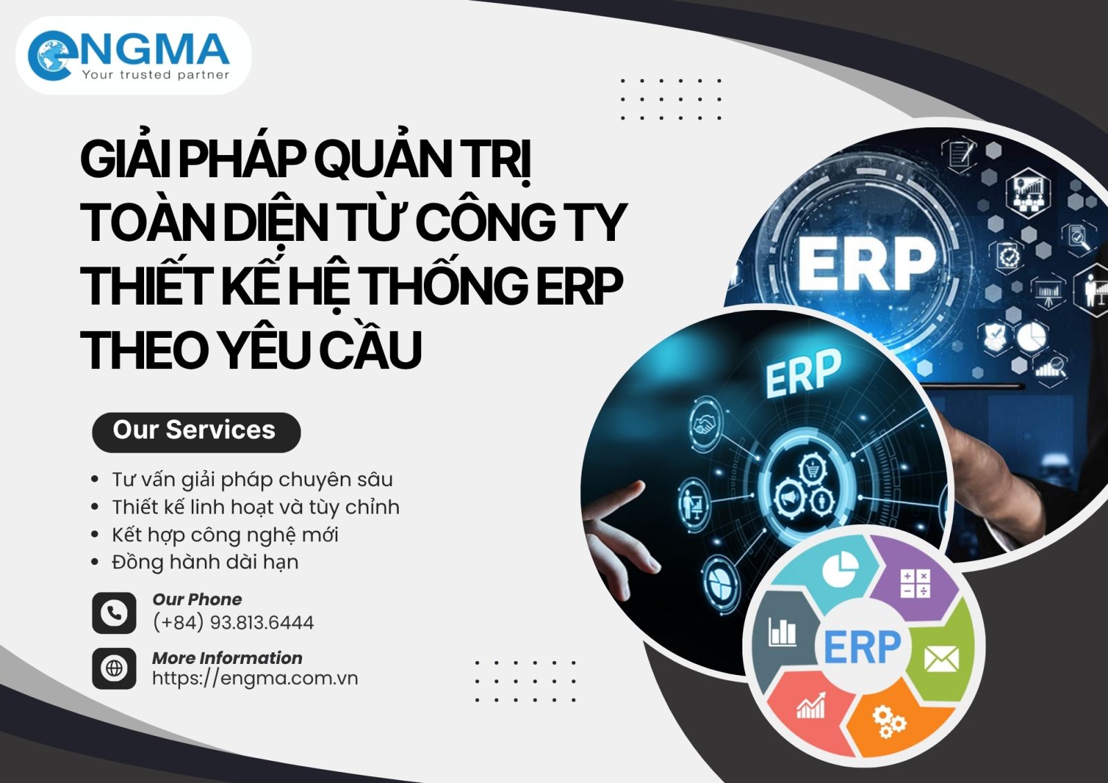 Giải pháp quản trị toàn diện từ công ty thiết kế hệ thống ERP theo yêu cầu