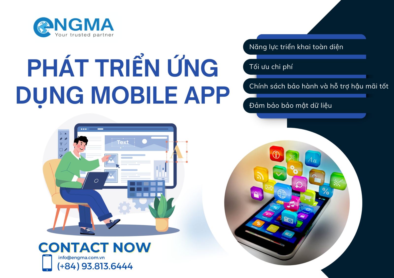 Phát triển ứng dụng mobile app: Giải pháp số hóa quy trình và gia tăng điểm chạm kết nối cho doanh nghiệp