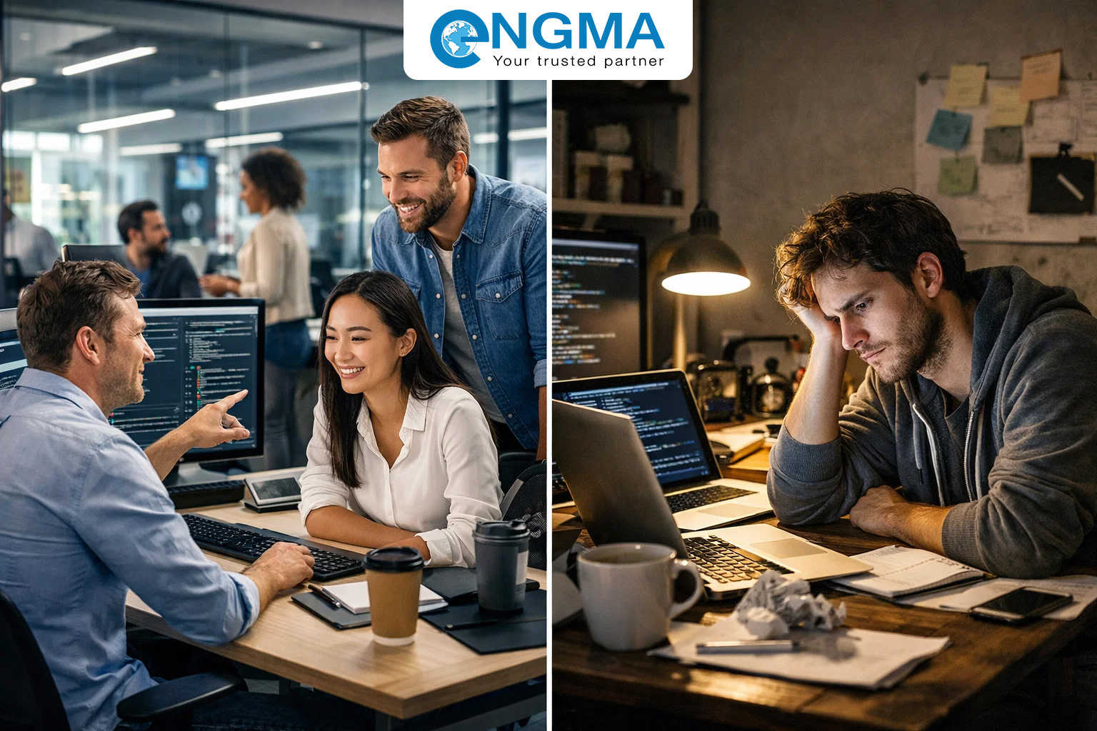 Vì sao doanh nghiệp cần hợp tác với công ty lập trình uy tín thay vì freelancer