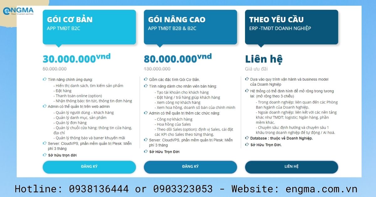 Báo Giá Thiết Kế App Thương Mại Điện Tử? Báo Giá Thiết Kế App Thương Mại Điện Tử?