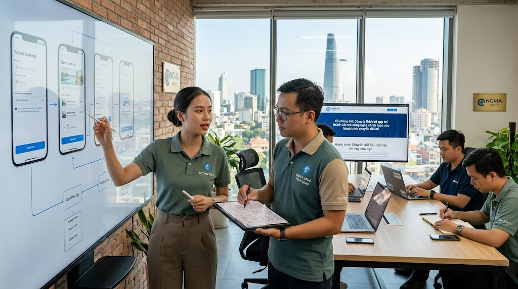 Công ty thiết kế app tại HCM: Đối tác công nghệ chiến lược cho hành trình chuyển đổi số