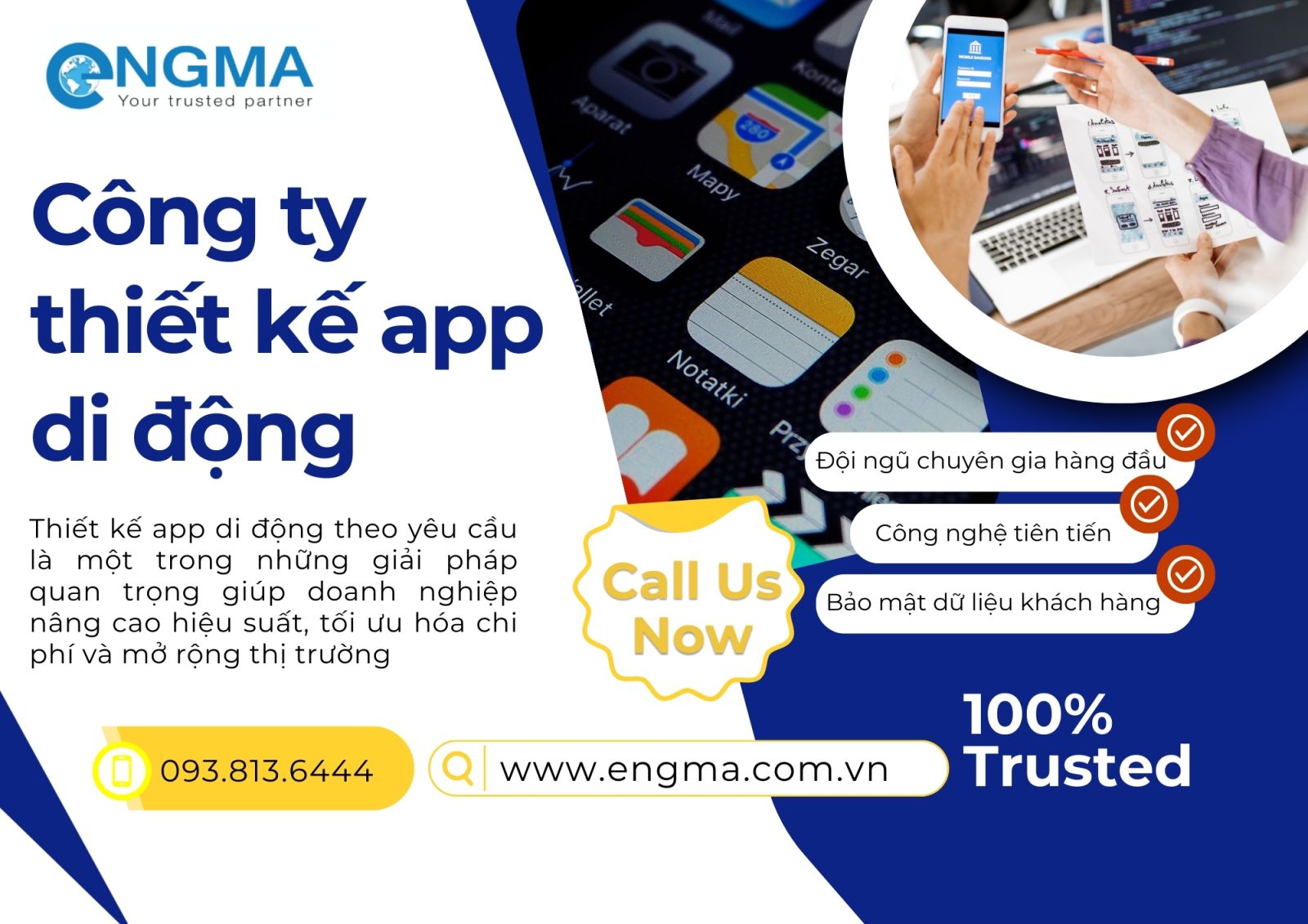 Công ty thiết kế mobile app doanh nghiệp