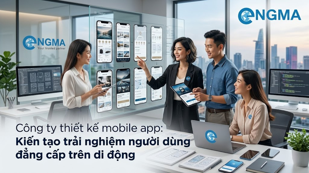 Công ty thiết kế mobile app: Kiến tạo trải nghiệm người dùng đẳng cấp trên di động