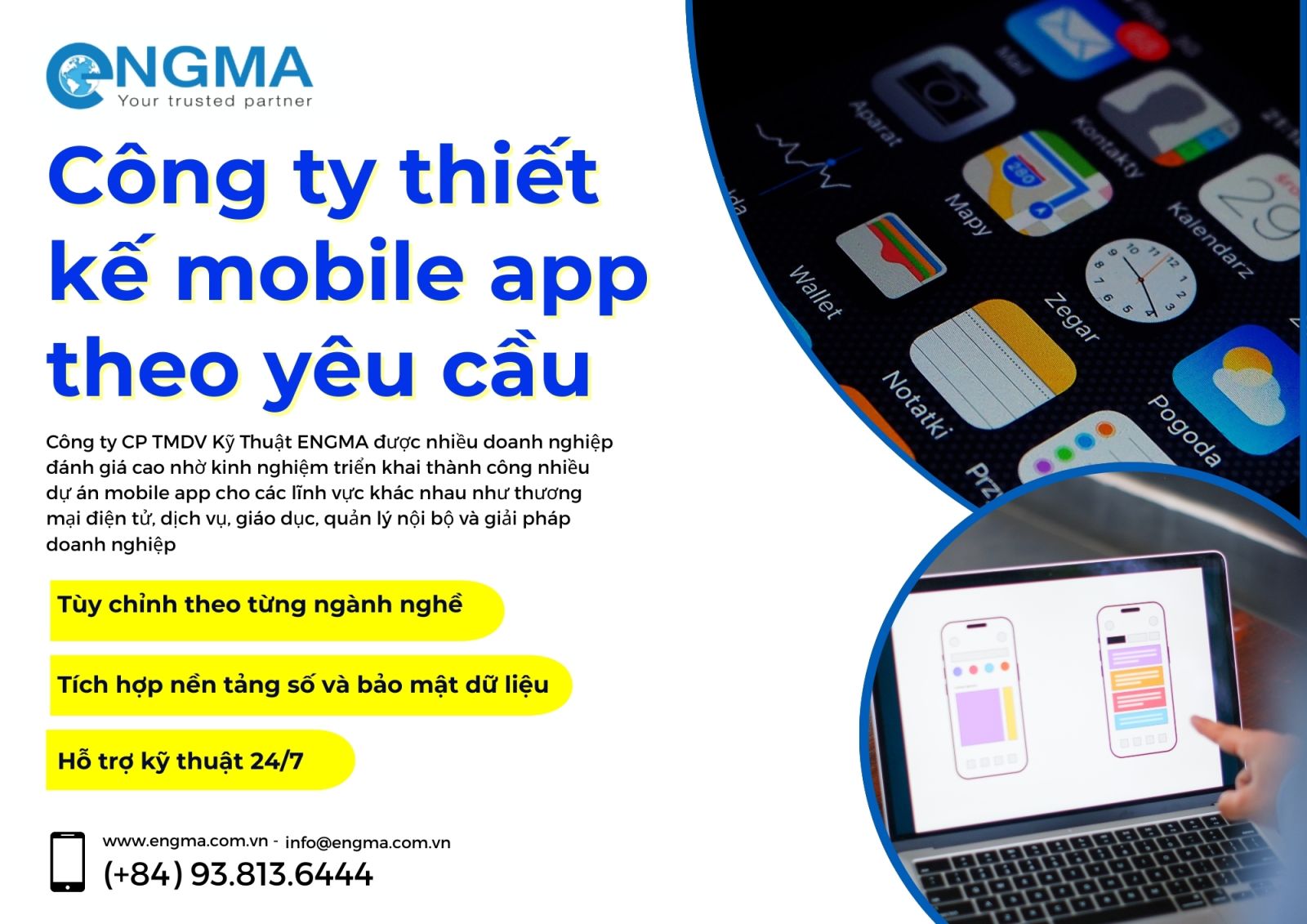 Công ty thiết kế mobile app theo yêu cầ