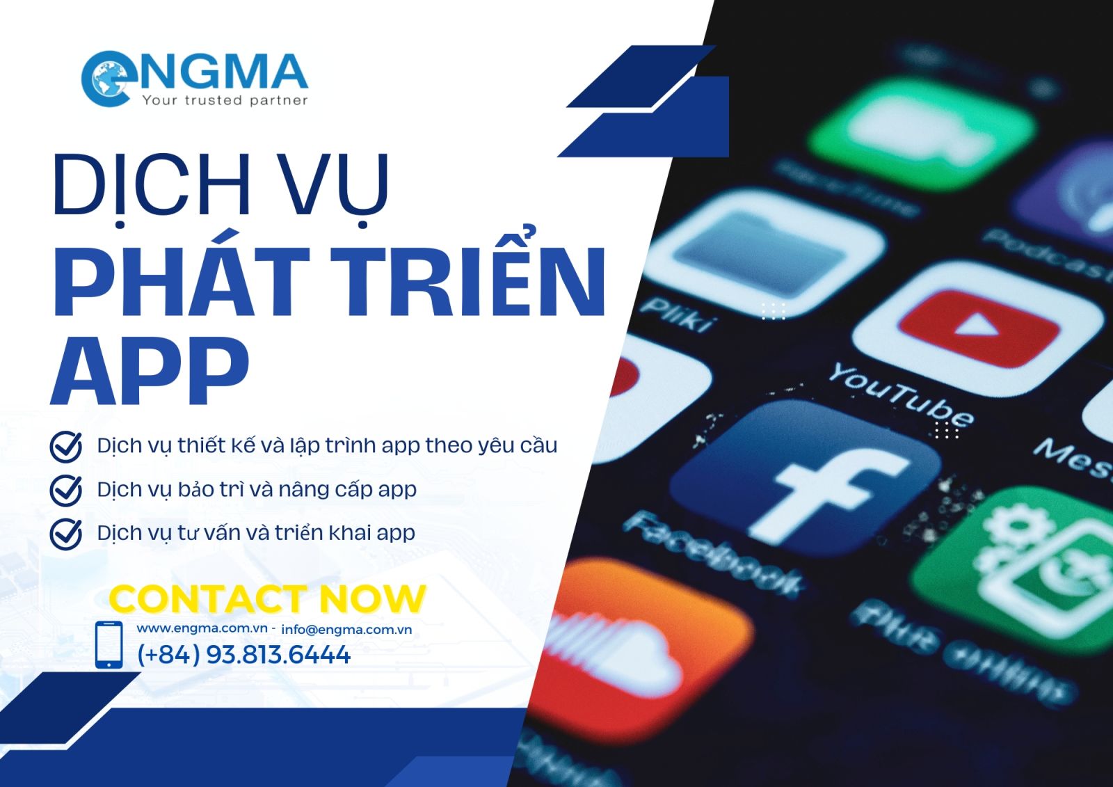 Dịch vụ phát triển app
