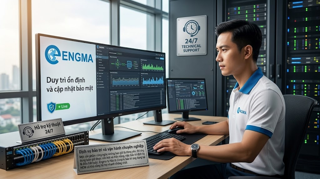 Dịch vụ bảo trì và vận hành chuyên nghiệp sản phẩm công nghệ