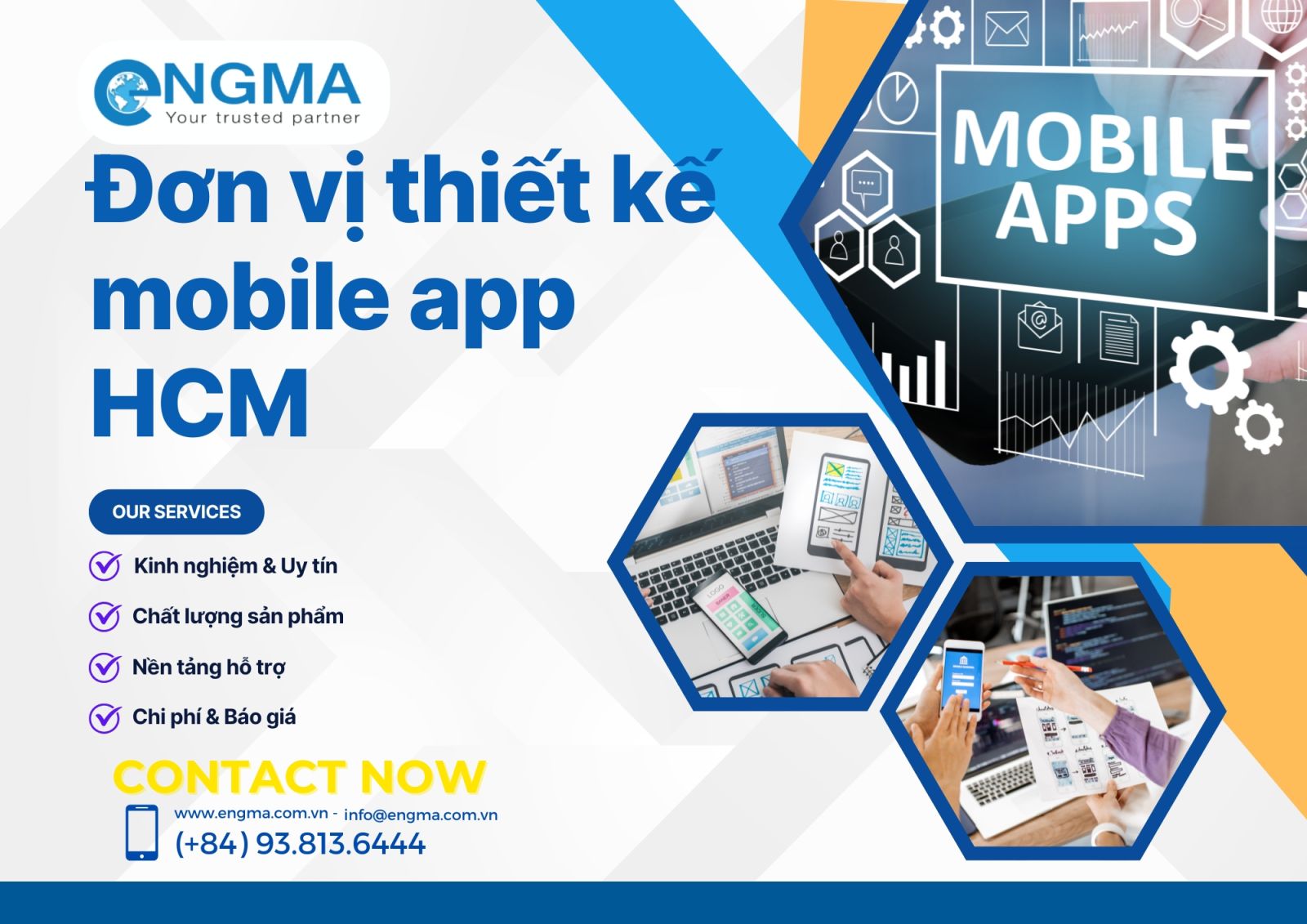 Đơn vị thiết kế mobile app HCM
