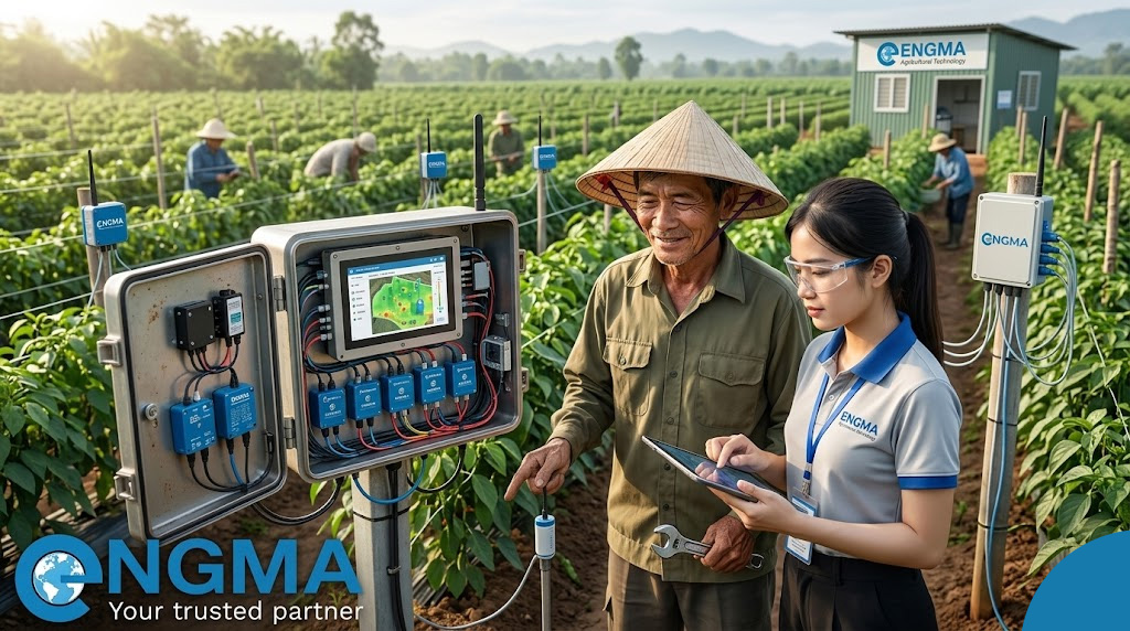 Duy trì hệ thống nông nghiệp số với dịch vụ bảo trì IoT chuyên sâu
