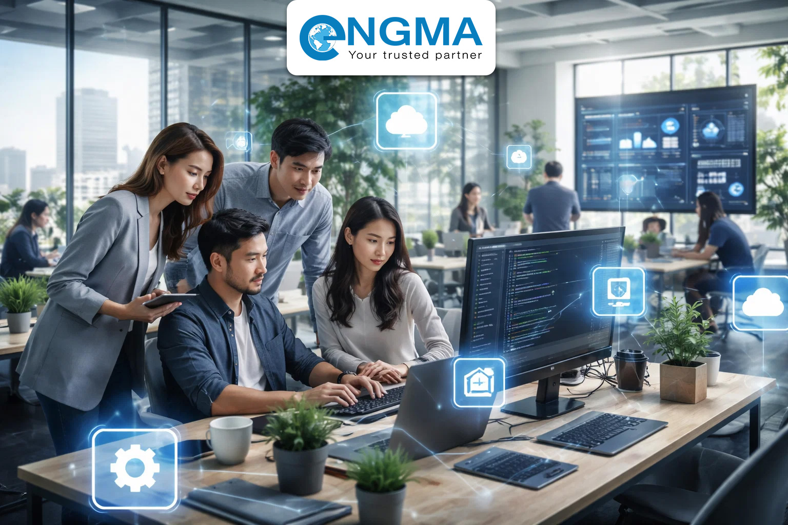 ENGMA công ty cung cấp giải pháp phần mềm toàn diện