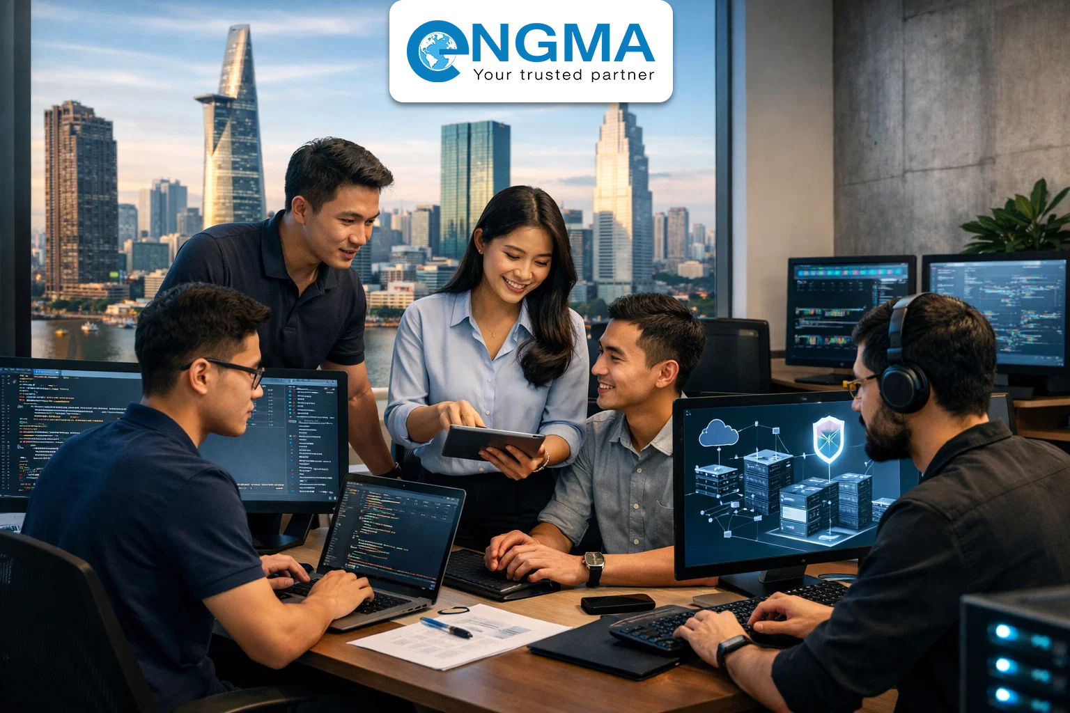ENGMA công ty phần mềm uy tín tại TP.HCM