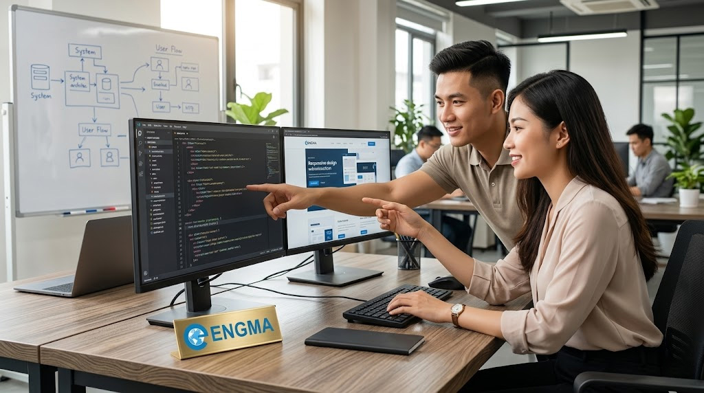 Engma - Công ty thiết kế website chất lượng với tư duy lập trình hiện đại