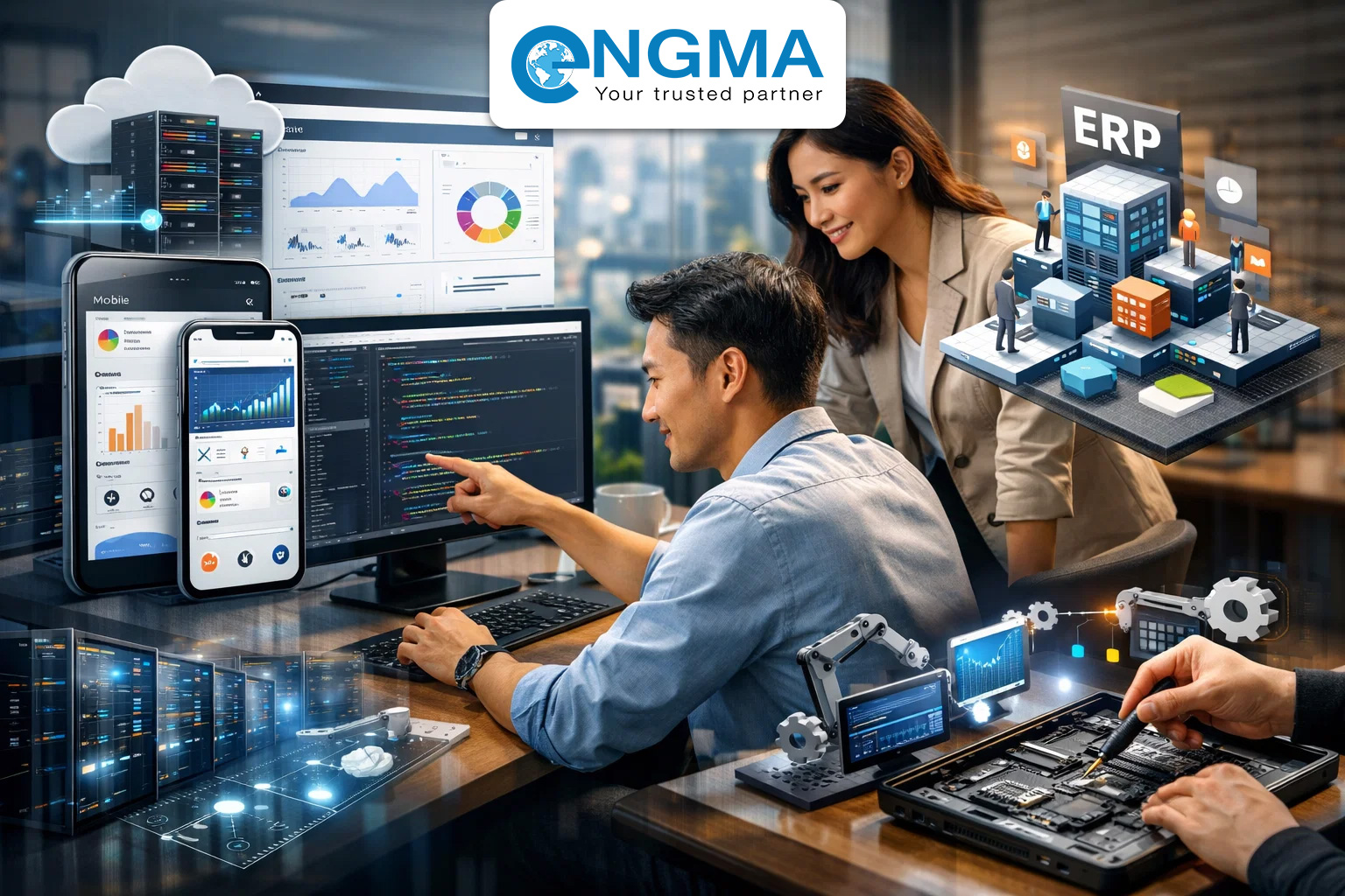 ENGMA công ty viết phần mềm uy tín