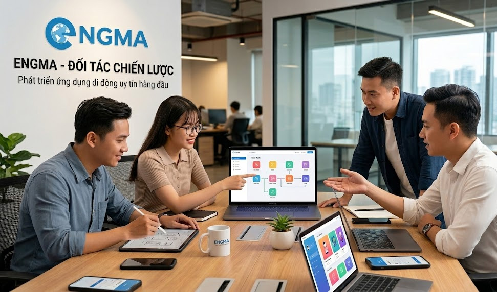 Engma - Đối tác chiến lược phát triển ứng dụng di động uy tín hàng đầu