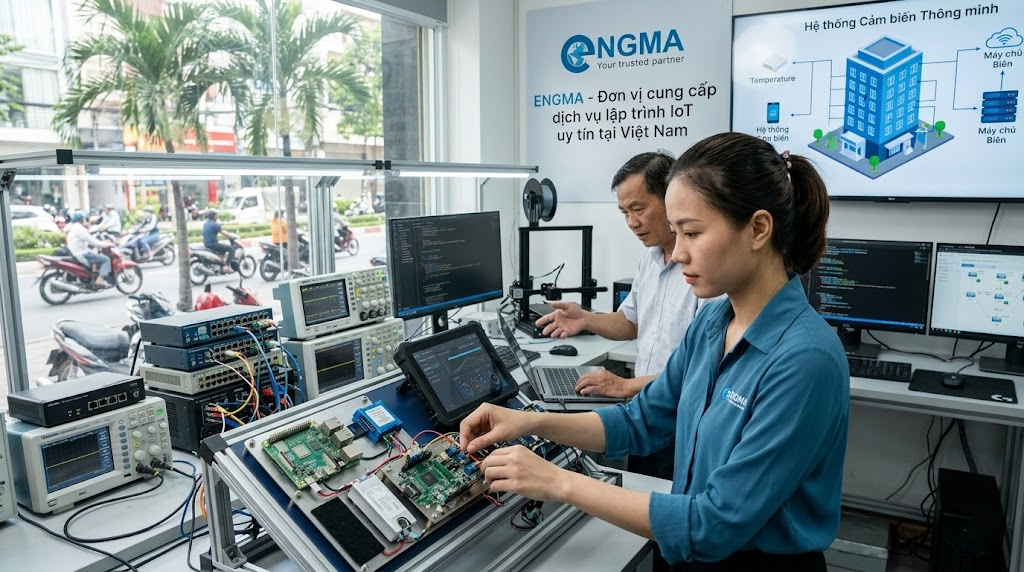 Engma - Đơn vị cung cấp dịch vụ lập trình IoT uy tín tại Việt Nam