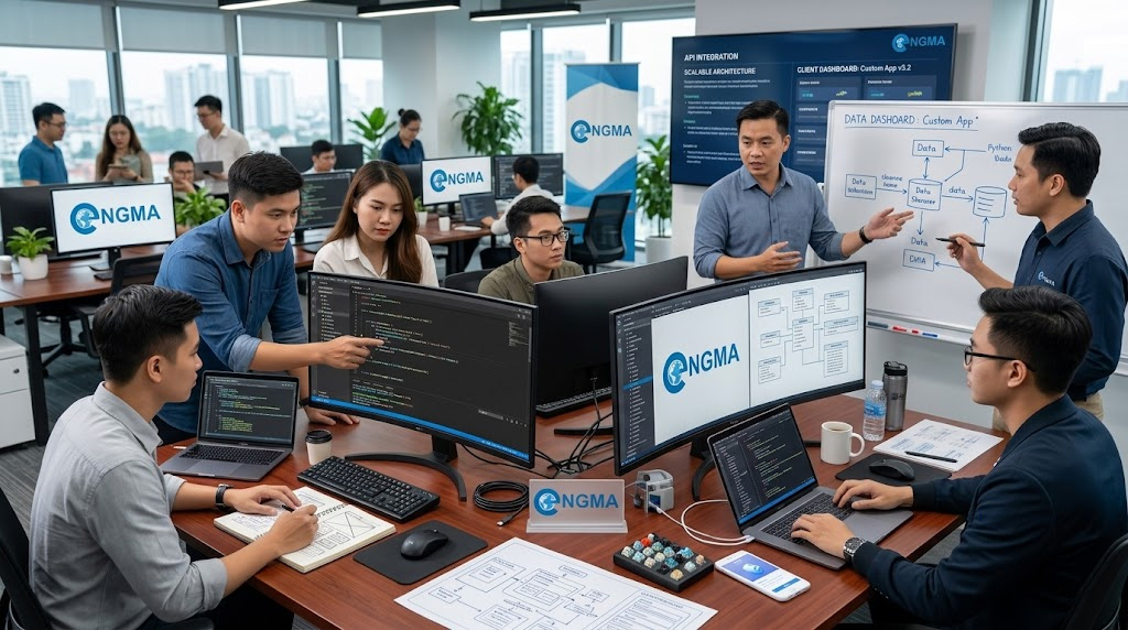 Engma - Đơn vị tiên phong trong lĩnh vực lập trình ứng dụng theo yêu cầu