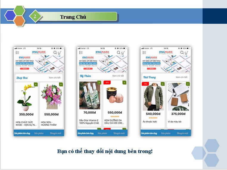 cần làm app bán hàng online