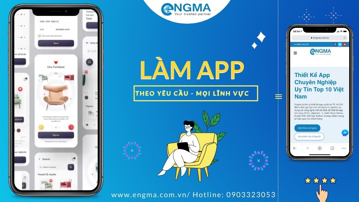 Làm App Hiện Đại Tốt Nhất Tại TP Hồ Chí Minh Làm App Hiện Đại Tốt Nhất Tại TP Hồ Chí Minh