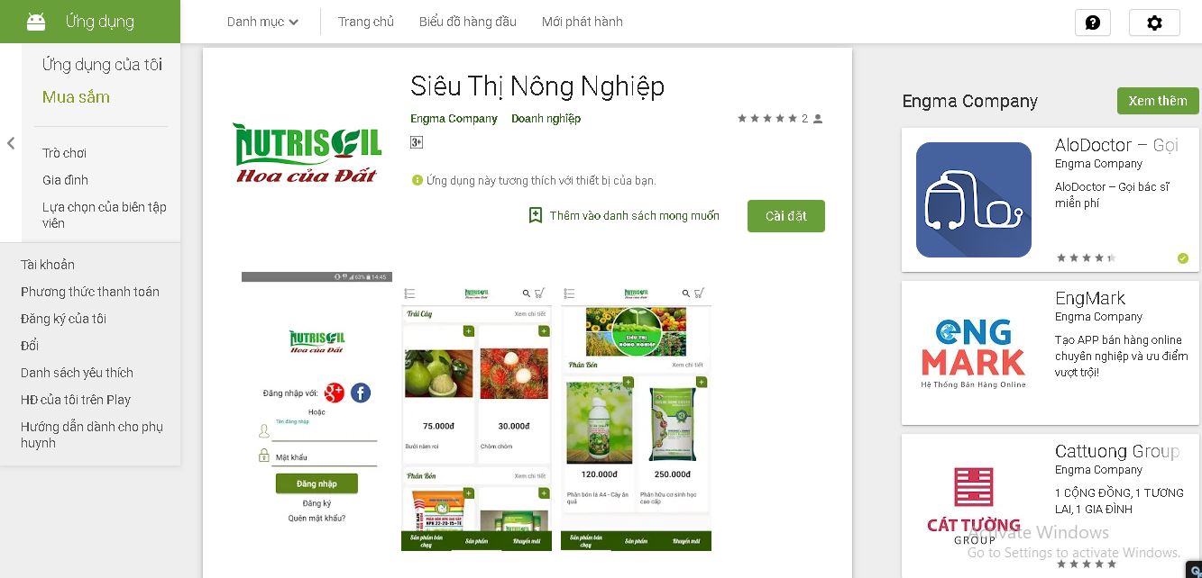 thiết kế app bán hàng online trên android và ios