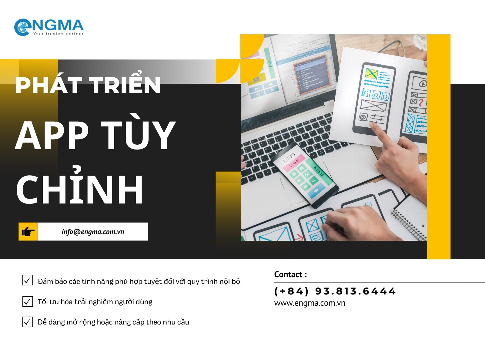 Phát triển app tùy chỉnh