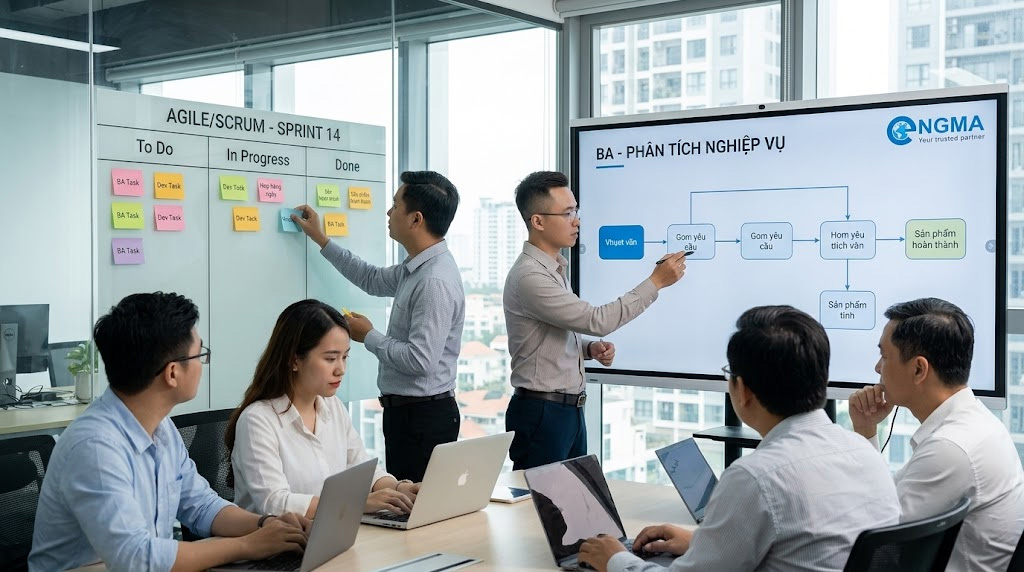 Quy trình làm việc minh bạch và năng lực quản trị dự án