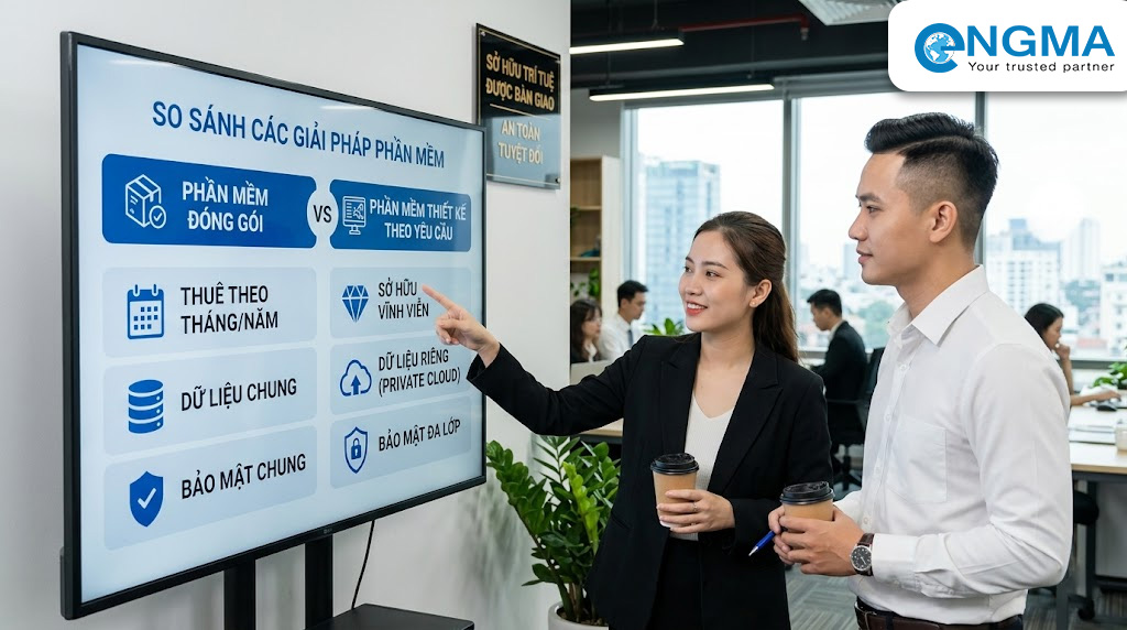 Quyền sở hữu mã nguồn vĩnh viễn và tính bảo mật thông tin tối thượng