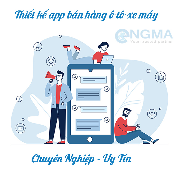 Thiết kế app bán hàng ô tô xe máy Thiết kế app bán hàng ô tô xe máy
