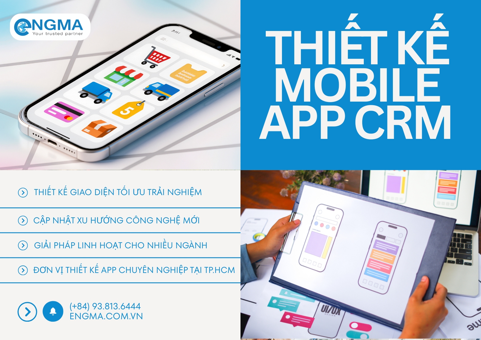 Thiết kế mobile app CRM