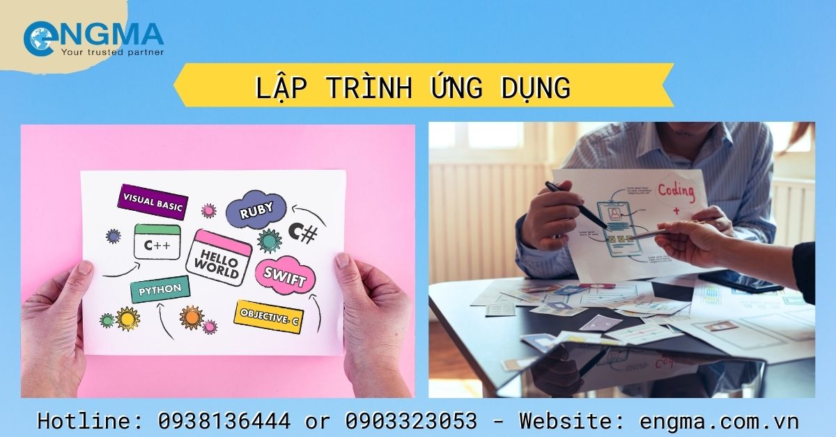 Dịch vụ thiết kế app mobile thường dùng những ngôn ngữ nào? Bạn quan tâm về các mobile app, cần tìm các đơn vị để thiết kế và lập trình app. Vậy những ngôn ngữ lập trình nào phổ biến để các lập trình viên lập trình ứng dụng di động chuyên nghiệp và tốt nhất? Cùng Engma đọc hết nội dung dưới đây nha. Ngôn ngữ lập trình ứng dụng di động là gì? Ngôn ngữ lập trình ứng dụng di động là một hệ thống ngôn ngữ code để viết và phát triển ứng dụng. Từ đó tạo ra các tiện ích phong phú đa đang cho các thiết bị di động. Những thiết bị di động này được thiết kế nhỏ gọn, tiện lợi dễ dàng mang theo bên mình. Có thể nói di động thông minh hiện nay đây là thứ không thể thiếu đối với mỗi người. Nhiều mobile app được thiết kế ra để phục vụ từng lĩnh vực, ngành nghề, dịch vụ, kinh doanh, bán hàng riêng biệt. Từ đó, lập trình ứng dụng di động giúp chog giúp cho di động thông minh được phát huy hết nguồn lực. Ngôn ngữ lập trình ứng dụng di động được thiết kế và chuẩn hóa truyền chỉ thị cho bộ xử lý. Thông qua đó có thể tạo ra các phần mềm ứng dụng, điều khiển máy tính và các thuật ngữ toán học đọc hiểu. Hai hệ điều hành Android và iOS được sử dụng phổ biến nhất hiện nay. Hầu hết ngôn ngữ lập trình ứng dụng đều tập trung cho hai mảng này. Ngôn ngữ lập trình ứng dụng của Android? Java: là ngôn ngữ lập trình ứng dụng dễ sử dụng, có độ linh hoạt cao, đặc biệt là Android Studio IDE để phát triển các ứng dụng dành cho hệ điều hành Android. Java được phát triển bởi Sun Microsystem vào năm 1995 và đây cũng là ngôn ngữ kế thừa từ C/C++ và là một ngôn ngữ lập trình hướng đối tượng. Sử dụng Java nhằm mục đích: Tạo trang web có nội dung động giúp nâng cao chức năng của server. Nhiều mảng ứng dụng còn thể thể phát triển từ Java như game, internet, giải trí,… Kết luận: Đây là một ngôn ngữ mạnh và an toàn, hiệu suất lập trình cao, là ngôn ngữ đa nhiệm vì Java cho phép lập trình ứng dụng giúp các lập trình viên soạn phần mềm tốt hơn. C#: là một ngôn ngữ lập trình ứng dụng cho hệ điều hành Android. Lập trình C# được phát triển từ Java. Chúng được phát triển và nhiều đổi mới so với Java. Loại bỏ được các nhược điểm trước của Java. Bên cạnh đó, C# còn được thiết kế ra nhằm hướng đến nhiều mục đích sử dụng. Chúng được thiết kế đơn giản và hiện đại kèm giao diện dễ sử dụng. Kể cả khi bạn chưa phải là một lập trình viên chuyên nghiệp thì cũng không khó khi sử dụng lần đầu. Ngôn ngữ lập trình C# vẫn đáp ứng đầy đủ những nguyên tắc chung của ngành kĩ thuật phần mềm. Ví dụ như kiểm tra chặt chẽ các kiểu dữ liệu sử dụng viết #code. Kiểm tra giới hạn mảng, hỗ trợ phát hiện các trường hợp sử dụng các biến chưa được nhập dữ liệu, tự động thu gom rác,… Có thể nói, C# chính là ngôn ngữ lập trình ứng dụng phản ánh một cách trực tiếp nhất đến .NET Framework. Và C# cũng phụ thuộc chặt chẽ vào Framework này. Các đặc điểm nổi bật của C# có thể kể đến như: cấu trúc khá gần gũi với các ngôn ngữ lập trình truyền thống nên khá dễ tiếp cận, có thể biên dịch trên nhiều nền tảng máy tính khác nhau. Ngoài ra C# có IDE Visual Studio cùng nhiều Plug-in vô cùng mạnh mẽ, thừa hưởng những ưu điểm của C++ và Java,… Kotlin: là ngôn ngữ lập trình ứng dụng được Google hỗ trợ nhằm giúp các lập trình viên trong quá trình lập trình app. Nhiệm vụ của Kotlin là khắc phục những gì còn tồn đọng của Java. Từ đó giúp cho quá trình thiết kế app cho Android tốt hơn. Kotlin sở hữu syntax đơn giản và nhỏ gọn. Cho nên sẽ giúp bạn dễ dàng tối ưu #code để bạn không mất nhiều thời gian khi xử lí những câu lệnh dài và phức tạp. Kotlin trở thành ngôn ngữ lập trình cơ bản của Android vào năm 2019. Hiện tại ngôn ngữ này được Google hỗ trợ đầy đủ để tham gia vào các gói cài đặt của IDE. Bạn có thể thay thế cho các trình biên dịch của Java dạng tiêu chuẩn. Ưu điểm của ngôn ngữ Kotlin: Kotlin khắc phục được các điểm yếu của ngôn ngữ Java. Java còn vấn đề tồn đọng là thiếu khả năng mở rộng, không thể hỗ trợ tính năng cho các lập trình hàm. Cho nên Kotlin ra đời giúp khắc phục những hạn chế mà Java đang gặp phải. Đây được xem là ngôn ngữ có thể viết code ngắn gọn và dễ hiểu: Kotlin được xây dựng hệ thống code ít. Qua đó, lập trình viên dễ dàng làm việc. Những người mới vào nghề cũng có thể học được với ngôn ngữ Kotlin. Kotlin tối ưu hóa dãy code, giúp ngắn ngọn hơn, dễ dàng làm việc hơn. Ngôn ngữ Kotlin có khả năng tương thích cao: Kotlin có thể chạy trên máy ảo như ngôn ngữ Java. Bạn có thể sử dụng Java Class Library khi dung Kotlin và ngược lại. Ngôn ngữ lập trình ứng dụng của iOS? Swift: là ngôn ngữ lập trình phổ biến nhất của hệ điều hành iOS. Hiện tại, Apple đã nâng cấp nhiều tính năng cho ngôn ngữ Swift. Hiển nhiên, Swift khi được thiết kế ra dễ sử dụng hơn Objective-C khá rõ rệt. Bạn có thể dễ dàng hơn khi tìm lỗi lập trình và nhanh chóng sửa lỗi. Ngôn ngữ Swift ra đời năm 2010 và phát triển mạnh mẽ cho đến hiện nay. Swift an toàn với các kiểu dữ liệu, giúp bạn xác định được loại giá trị nào cần để làm việc với code. Ưu điểm của ngôn ngữ Swift: Các cú pháp của Swift dễ hiểu, cho phép người dùng viết mã code giống như PHP. Không cần đặt dấu chấm phẩy ở cuối câu lệnh. Điều này giúp cho các lập trình viên tập trung vào việc viết code. Tự động quản lí bộ nhớ một cách tối ưu nhất. Tính năng playground giúp viết code mà không cần chạy code riêng. Và thật tuyệt vời, nó có thể tự động biên dịch và hiển thị kết quả trên màn hình. Swift hỗ trợ các khái niệm như Extension, Protocols, Methods,… Objective-C: là ngôn ngữ đầu tiên phát triển cho hệ điều hành iOS. Vì vậy mà Objective-C vẫn luôn có một tầm quan trọng không thể thiếu trong nhiều dự án. Phần mềm được xây dựng chủ yếu trên nền tảng ANSI C và được mở rộng từ Smalltalk. Smalltalk là một trong những ngôn ngữ lập trình hướng đối tượng đầu tiên. Cho nên, Objective được ra đời nhằm đưa vào ngôn ngữ C các tính năng hướng đối tượng một cách đơn giản và dễ hiểu nhất. Đây là ngôn ngữ chính được hãng Apple chọn để chuyên lập trình ứng dụng cho hệ điều hành Mac, iPad và iPhone. Cho nên bạn cần phải có nền tảng kiến thức vững chắc về ngôn ngữ C thì mới có thể sử dụng được ngôn ngữ Objective-C một cách chuyên nghiệp. Bạn nên dành thời gian học ngôn ngữ C trước khi đến với Objective-C nhé. Trong lập trình Objective-C, bạn cần giải phóng các đối tượng không sử dụng để tăng dung lượng bộ nhớ. Và nên nhớ là không được giải phóng đối tượng khi nó đang được sử dụng. JavaScript: là cái tên ngôn ngữ lập trình khá phổ biến đối với Front-end cũng như Server. Bên cạnh đó, JavaScript cũng hỗ trợ các đơn vị thiết kế Website. Ionic 2 và React Native là 2 Java Framework được xây dựng với mục đích phát triển trên nền tảng di động. Các Framework này giúp cho việc thiết kế và lập trình ứng dụng đa nền tảng được dễ dàng. JavaScript là ngôn ngữ lập trình linh động. Các nhà sáng lập đã viết ra số lượng lớn các công cụ phục vụ cho việc thiết kế app đa nền tảng. Một số hiệu suất của JavaScript như: Giao diện của ngôn ngữ này – API – được xây dựng bên trong các trình duyệt web. Chúng cung cấp nhiều tính năng như tọ HTML động. Hay là cài đặt CSS chúng còn tạo và điều khiển được video trực tiếp từ Webcam của người dùng. Các giao diện lập trình ứng dụng trên trình duyệt (API) bên thứ 3 cho phép kết hợp tính năng Website. Tức là bạn có thể kết hợp tính năng website của họ với các người cung cấp nội dung khác. Và bạn có thể nhanh chóng xây dựng các trang web và mobile app nhờ các framework. JavaScript ra đời năm 1995 bởi Brandan Eich. Ngôn ngữ JavaScript được tiêu chuẩn hóa bởi Ecma International – phiên bản ECMASCript. Bạn hoàn toàn có thể sử dụng JavaScript linh hoạt với các tính năng mà nhà sản xuất cung cấp. TypeScript: là một superset của JavaScript. Đây là ngôn ngữ lập trình ”đa nền tảng” thông qua Framework. TypeScript được xem là phiên bản nâng cao của Javascript. Chúng được bổ sung nhiều tùy chọn kiểu tĩnh và các lớp đối tượng, gồm cả ES6 (ECMAScript 6 2105). Phần mềm cũng được thêm các namespace, class và module tùy chọn vào JavaScript. Ngôn ngữ TypeScript hỗ trợ các công cụ cho các ứng dụng JavaScript với quy mô lớn. Trên bất kì hệ điều hành nào, máy chủ nào thì bạn cũng có thể thực hiện với TypeScript. Ưu điểm của ngôn ngữ TypeScript: Được hỗ trợ bởi các JavaScript Framework, nên sẽ dễ dàng phát triển các dự án lớn. Chúng còn hỗ tợ OOP mạnh như kế thừa, đóng gói, constrcutor, interface, implement, abstract,…Code được tổ chức rõ ràng và được hỗ trợ bởi các kỹ thuật mới nhất. Chúng được hỗ trợ các tính năng mớinhất của ngôn ngữ lập trình JavaScript. TypeScript sử dụng mã nguồn mở nên bạn sẽ được sử dụng miễn phí và có cộng đồng hỗ trợ đông đảo đấy. Công ty thiết kế và lập trình ứng dụng di động Engma? Bạn cần tìm một công ty thiết kế và lập trình ứng dụng di động chuyên nghiệp, giá tốt tại TP. Hồ Chí Minh? Hãy liên hệ ngay cho Engma nhé. Engma có những thứ bạn cần: Giải pháp thúc đẩu doanh số: thiết kế và lập trình ứng dụng cho phép bạn bán hàng, kinh doanh mọi lúc mọi nơi. Giá thiết kế giao diện và lập trình ứng dụng tốt nhất trên thị trường. Tiết kiệm chi phí Marketing đáng kể. Thiết kế UI/UX cập nhật xu hướng hiện đại mới. Hợp tác và hỗ trợ, đồng hành cùng bạn trước – trong - sau. Hy vọng những chia sẻ trên của Engma sẽ giúp bạn hiểu được phần nào khi cần tìm đơn vị lập trình ứng dụng di động nhé. Dịch vụ thiết kế app mobile thường dùng những ngôn ngữ nào? Bạn quan tâm về các mobile app, cần tìm các đơn vị để thiết kế và lập trình app. Vậy những ngôn ngữ lập trình nào phổ biến để các lập trình viên lập trình ứng dụng di động chuyên nghiệp và tốt nhất? Cùng Engma đọc hết nội dung dưới đây nha. Ngôn ngữ lập trình ứng dụng di động là gì? Ngôn ngữ lập trình ứng dụng di động là một hệ thống ngôn ngữ code để viết và phát triển ứng dụng. Từ đó tạo ra các tiện ích phong phú đa đang cho các thiết bị di động. Những thiết bị di động này được thiết kế nhỏ gọn, tiện lợi dễ dàng mang theo bên mình. Có thể nói di động thông minh hiện nay đây là thứ không thể thiếu đối với mỗi người. Nhiều mobile app được thiết kế ra để phục vụ từng lĩnh vực, ngành nghề, dịch vụ, kinh doanh, bán hàng riêng biệt. Từ đó, lập trình ứng dụng di động giúp chog giúp cho di động thông minh được phát huy hết nguồn lực. Ngôn ngữ lập trình ứng dụng di động được thiết kế và chuẩn hóa truyền chỉ thị cho bộ xử lý. Thông qua đó có thể tạo ra các phần mềm ứng dụng, điều khiển máy tính và các thuật ngữ toán học đọc hiểu. Hai hệ điều hành Android và iOS được sử dụng phổ biến nhất hiện nay. Hầu hết ngôn ngữ lập trình ứng dụng đều tập trung cho hai mảng này. Ngôn ngữ lập trình ứng dụng của Android? Java: là ngôn ngữ lập trình ứng dụng dễ sử dụng, có độ linh hoạt cao, đặc biệt là Android Studio IDE để phát triển các ứng dụng dành cho hệ điều hành Android. Java được phát triển bởi Sun Microsystem vào năm 1995 và đây cũng là ngôn ngữ kế thừa từ C/C++ và là một ngôn ngữ lập trình hướng đối tượng. Sử dụng Java nhằm mục đích: Tạo trang web có nội dung động giúp nâng cao chức năng của server. Nhiều mảng ứng dụng còn thể thể phát triển từ Java như game, internet, giải trí,… Kết luận: Đây là một ngôn ngữ mạnh và an toàn, hiệu suất lập trình cao, là ngôn ngữ đa nhiệm vì Java cho phép lập trình ứng dụng giúp các lập trình viên soạn phần mềm tốt hơn. C#: là một ngôn ngữ lập trình ứng dụng cho hệ điều hành Android. Lập trình C# được phát triển từ Java. Chúng được phát triển và nhiều đổi mới so với Java. Loại bỏ được các nhược điểm trước của Java. Bên cạnh đó, C# còn được thiết kế ra nhằm hướng đến nhiều mục đích sử dụng. Chúng được thiết kế đơn giản và hiện đại kèm giao diện dễ sử dụng. Kể cả khi bạn chưa phải là một lập trình viên chuyên nghiệp thì cũng không khó khi sử dụng lần đầu. Ngôn ngữ lập trình C# vẫn đáp ứng đầy đủ những nguyên tắc chung của ngành kĩ thuật phần mềm. Ví dụ như kiểm tra chặt chẽ các kiểu dữ liệu sử dụng viết #code. Kiểm tra giới hạn mảng, hỗ trợ phát hiện các trường hợp sử dụng các biến chưa được nhập dữ liệu, tự động thu gom rác,… Có thể nói, C# chính là ngôn ngữ lập trình ứng dụng phản ánh một cách trực tiếp nhất đến .NET Framework. Và C# cũng phụ thuộc chặt chẽ vào Framework này. Các đặc điểm nổi bật của C# có thể kể đến như: cấu trúc khá gần gũi với các ngôn ngữ lập trình truyền thống nên khá dễ tiếp cận, có thể biên dịch trên nhiều nền tảng máy tính khác nhau. Ngoài ra C# có IDE Visual Studio cùng nhiều Plug-in vô cùng mạnh mẽ, thừa hưởng những ưu điểm của C++ và Java,… Kotlin: là ngôn ngữ lập trình ứng dụng được Google hỗ trợ nhằm giúp các lập trình viên trong quá trình lập trình app. Nhiệm vụ của Kotlin là khắc phục những gì còn tồn đọng của Java. Từ đó giúp cho quá trình thiết kế app cho Android tốt hơn. Kotlin sở hữu syntax đơn giản và nhỏ gọn. Cho nên sẽ giúp bạn dễ dàng tối ưu #code để bạn không mất nhiều thời gian khi xử lí những câu lệnh dài và phức tạp. Kotlin trở thành ngôn ngữ lập trình cơ bản của Android vào năm 2019. Hiện tại ngôn ngữ này được Google hỗ trợ đầy đủ để tham gia vào các gói cài đặt của IDE. Bạn có thể thay thế cho các trình biên dịch của Java dạng tiêu chuẩn. Ưu điểm của ngôn ngữ Kotlin: Kotlin khắc phục được các điểm yếu của ngôn ngữ Java. Java còn vấn đề tồn đọng là thiếu khả năng mở rộng, không thể hỗ trợ tính năng cho các lập trình hàm. Cho nên Kotlin ra đời giúp khắc phục những hạn chế mà Java đang gặp phải. Đây được xem là ngôn ngữ có thể viết code ngắn gọn và dễ hiểu: Kotlin được xây dựng hệ thống code ít. Qua đó, lập trình viên dễ dàng làm việc. Những người mới vào nghề cũng có thể học được với ngôn ngữ Kotlin. Kotlin tối ưu hóa dãy code, giúp ngắn ngọn hơn, dễ dàng làm việc hơn. Ngôn ngữ Kotlin có khả năng tương thích cao: Kotlin có thể chạy trên máy ảo như ngôn ngữ Java. Bạn có thể sử dụng Java Class Library khi dung Kotlin và ngược lại. Ngôn ngữ lập trình ứng dụng của iOS? Swift: là ngôn ngữ lập trình phổ biến nhất của hệ điều hành iOS. Hiện tại, Apple đã nâng cấp nhiều tính năng cho ngôn ngữ Swift. Hiển nhiên, Swift khi được thiết kế ra dễ sử dụng hơn Objective-C khá rõ rệt. Bạn có thể dễ dàng hơn khi tìm lỗi lập trình và nhanh chóng sửa lỗi. Ngôn ngữ Swift ra đời năm 2010 và phát triển mạnh mẽ cho đến hiện nay. Swift an toàn với các kiểu dữ liệu, giúp bạn xác định được loại giá trị nào cần để làm việc với code. Ưu điểm của ngôn ngữ Swift: Các cú pháp của Swift dễ hiểu, cho phép người dùng viết mã code giống như PHP. Không cần đặt dấu chấm phẩy ở cuối câu lệnh. Điều này giúp cho các lập trình viên tập trung vào việc viết code. Tự động quản lí bộ nhớ một cách tối ưu nhất. Tính năng playground giúp viết code mà không cần chạy code riêng. Và thật tuyệt vời, nó có thể tự động biên dịch và hiển thị kết quả trên màn hình. Swift hỗ trợ các khái niệm như Extension, Protocols, Methods,… Objective-C: là ngôn ngữ đầu tiên phát triển cho hệ điều hành iOS. Vì vậy mà Objective-C vẫn luôn có một tầm quan trọng không thể thiếu trong nhiều dự án. Phần mềm được xây dựng chủ yếu trên nền tảng ANSI C và được mở rộng từ Smalltalk. Smalltalk là một trong những ngôn ngữ lập trình hướng đối tượng đầu tiên. Cho nên, Objective được ra đời nhằm đưa vào ngôn ngữ C các tính năng hướng đối tượng một cách đơn giản và dễ hiểu nhất. Đây là ngôn ngữ chính được hãng Apple chọn để chuyên lập trình ứng dụng cho hệ điều hành Mac, iPad và iPhone. Cho nên bạn cần phải có nền tảng kiến thức vững chắc về ngôn ngữ C thì mới có thể sử dụng được ngôn ngữ Objective-C một cách chuyên nghiệp. Bạn nên dành thời gian học ngôn ngữ C trước khi đến với Objective-C nhé. Trong lập trình Objective-C, bạn cần giải phóng các đối tượng không sử dụng để tăng dung lượng bộ nhớ. Và nên nhớ là không được giải phóng đối tượng khi nó đang được sử dụng. JavaScript: là cái tên ngôn ngữ lập trình khá phổ biến đối với Front-end cũng như Server. Bên cạnh đó, JavaScript cũng hỗ trợ các đơn vị thiết kế Website. Ionic 2 và React Native là 2 Java Framework được xây dựng với mục đích phát triển trên nền tảng di động. Các Framework này giúp cho việc thiết kế và lập trình ứng dụng đa nền tảng được dễ dàng. JavaScript là ngôn ngữ lập trình linh động. Các nhà sáng lập đã viết ra số lượng lớn các công cụ phục vụ cho việc thiết kế app đa nền tảng. Một số hiệu suất của JavaScript như: Giao diện của ngôn ngữ này – API – được xây dựng bên trong các trình duyệt web. Chúng cung cấp nhiều tính năng như tọ HTML động. Hay là cài đặt CSS chúng còn tạo và điều khiển được video trực tiếp từ Webcam của người dùng. Các giao diện lập trình ứng dụng trên trình duyệt (API) bên thứ 3 cho phép kết hợp tính năng Website. Tức là bạn có thể kết hợp tính năng website của họ với các người cung cấp nội dung khác. Và bạn có thể nhanh chóng xây dựng các trang web và mobile app nhờ các framework. JavaScript ra đời năm 1995 bởi Brandan Eich. Ngôn ngữ JavaScript được tiêu chuẩn hóa bởi Ecma International – phiên bản ECMASCript. Bạn hoàn toàn có thể sử dụng JavaScript linh hoạt với các tính năng mà nhà sản xuất cung cấp. TypeScript: là một superset của JavaScript. Đây là ngôn ngữ lập trình ”đa nền tảng” thông qua Framework. TypeScript được xem là phiên bản nâng cao của Javascript. Chúng được bổ sung nhiều tùy chọn kiểu tĩnh và các lớp đối tượng, gồm cả ES6 (ECMAScript 6 2105). Phần mềm cũng được thêm các namespace, class và module tùy chọn vào JavaScript. Ngôn ngữ TypeScript hỗ trợ các công cụ cho các ứng dụng JavaScript với quy mô lớn. Trên bất kì hệ điều hành nào, máy chủ nào thì bạn cũng có thể thực hiện với TypeScript. Ưu điểm của ngôn ngữ TypeScript: Được hỗ trợ bởi các JavaScript Framework, nên sẽ dễ dàng phát triển các dự án lớn. Chúng còn hỗ tợ OOP mạnh như kế thừa, đóng gói, constrcutor, interface, implement, abstract,…Code được tổ chức rõ ràng và được hỗ trợ bởi các kỹ thuật mới nhất. Chúng được hỗ trợ các tính năng mớinhất của ngôn ngữ lập trình JavaScript. TypeScript sử dụng mã nguồn mở nên bạn sẽ được sử dụng miễn phí và có cộng đồng hỗ trợ đông đảo đấy. Công ty thiết kế và lập trình ứng dụng di động Engma? Bạn cần tìm một công ty thiết kế và lập trình ứng dụng di động chuyên nghiệp, giá tốt tại TP. Hồ Chí Minh? Hãy liên hệ ngay cho Engma nhé. Engma có những thứ bạn cần: Giải pháp thúc đẩu doanh số: thiết kế và lập trình ứng dụng cho phép bạn bán hàng, kinh doanh mọi lúc mọi nơi. Giá thiết kế giao diện và lập trình ứng dụng tốt nhất trên thị trường. Tiết kiệm chi phí Marketing đáng kể. Thiết kế UI/UX cập nhật xu hướng hiện đại mới. Hợp tác và hỗ trợ, đồng hành cùng bạn trước – trong - sau. Hy vọng những chia sẻ trên của Engma sẽ giúp bạn hiểu được phần nào khi cần tìm đơn vị lập trình ứng dụng di động nhé.